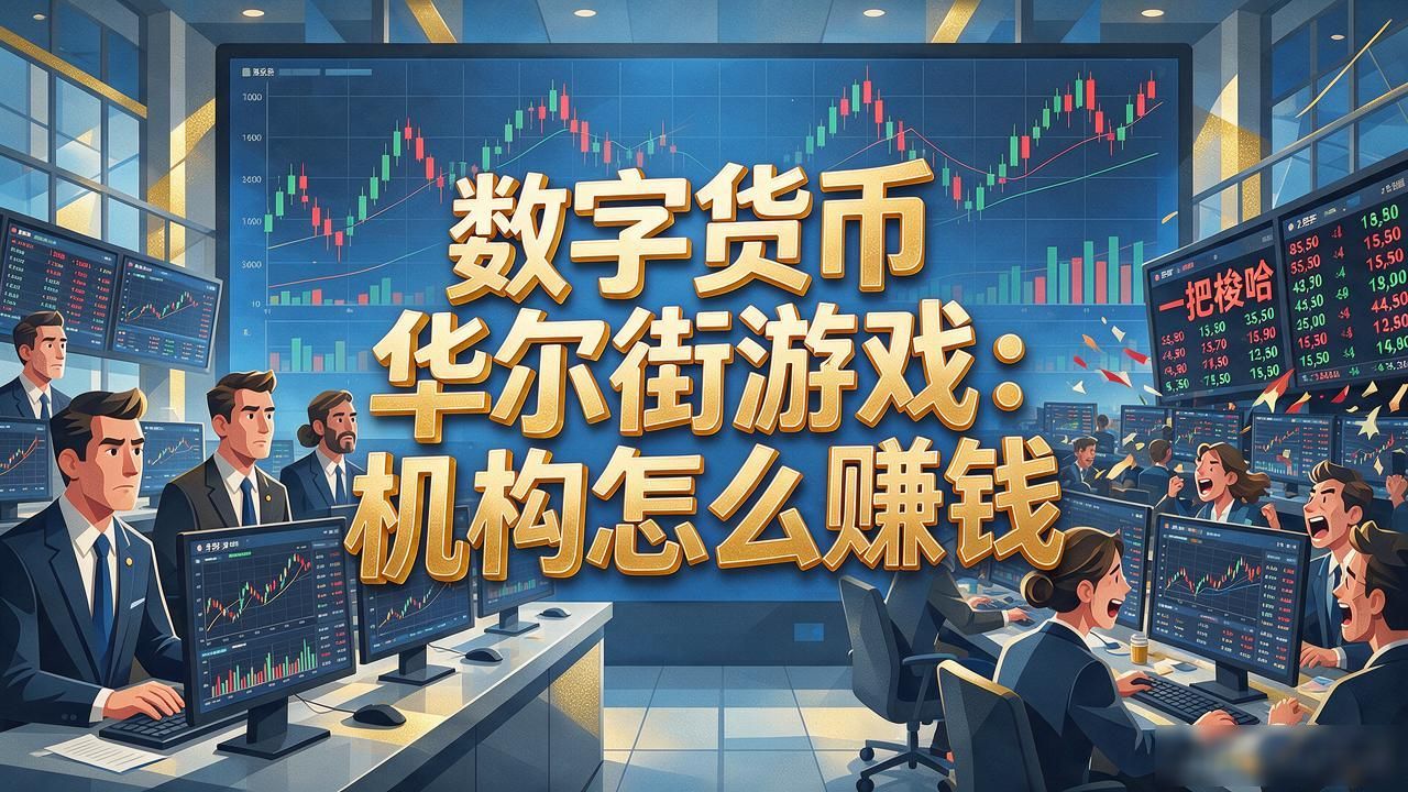 数字货币华尔街游戏：机构怎么赚钱