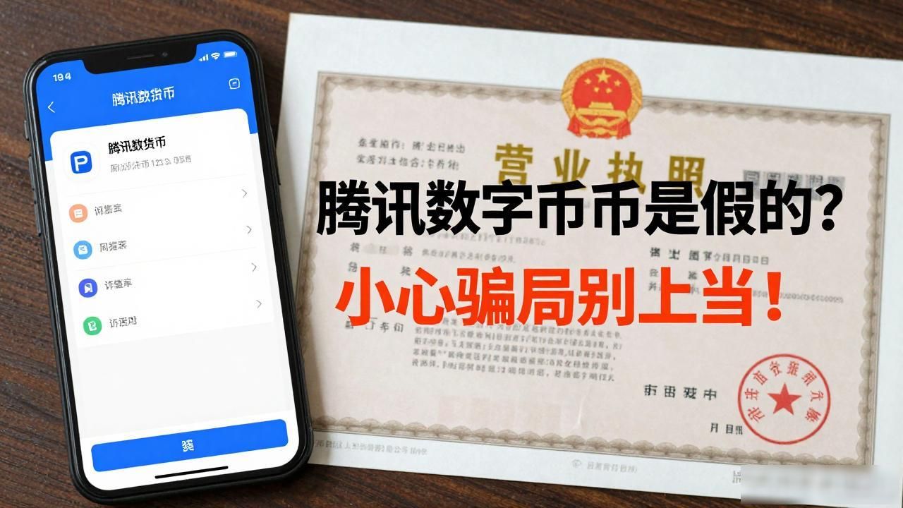 腾讯数字货币是假的？小心骗局别上当！