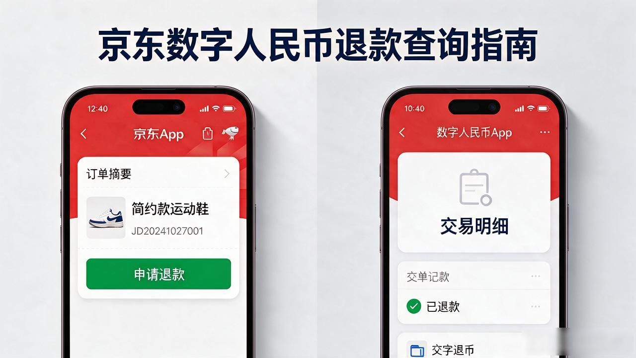京东数字货币退回没到账？数字人民币退款怎么查、多久到