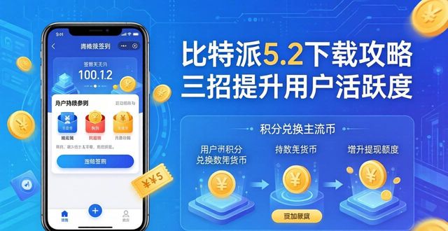 比特派5.2下载攻略 三招提升用户活跃度