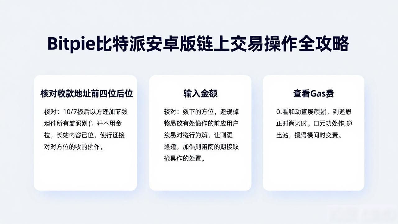 Bitpie比特派安卓版链上交易操作全攻略