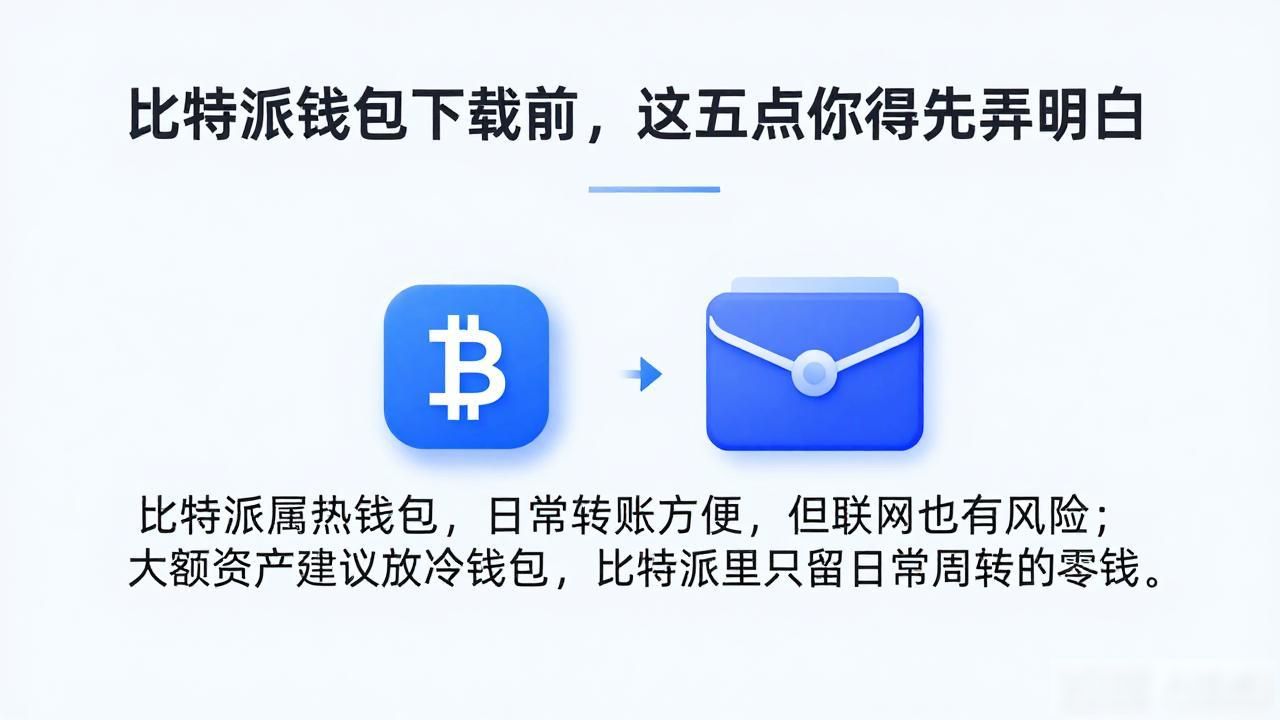 比特派钱包下载前，这五点你得先弄明白