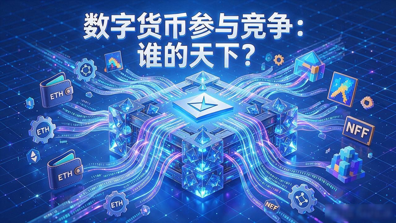 数字货币参与竞争：谁的天下？