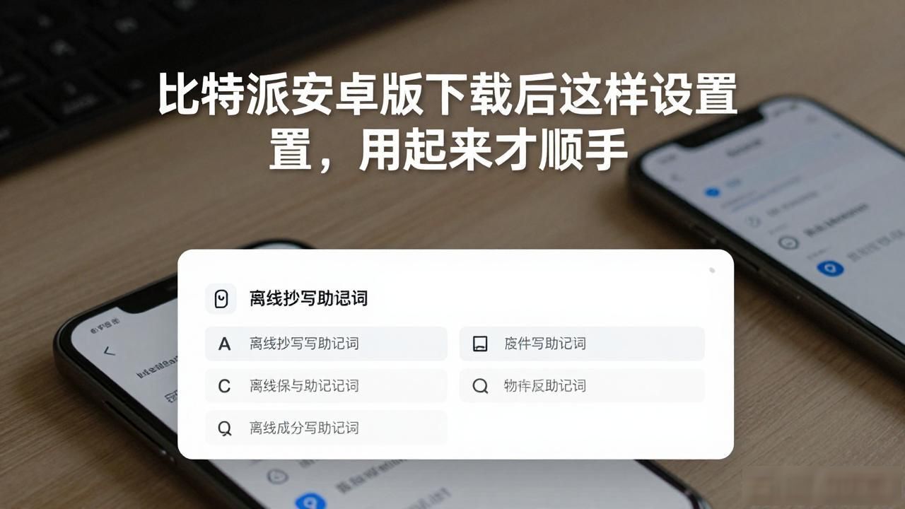比特派安卓版下载后这样设置，用起来才顺手