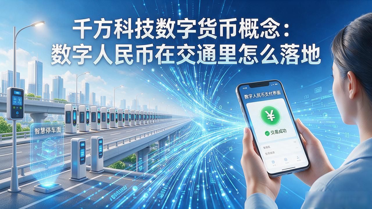 千方科技数字货币概念：数字人民币在交通里怎么落地