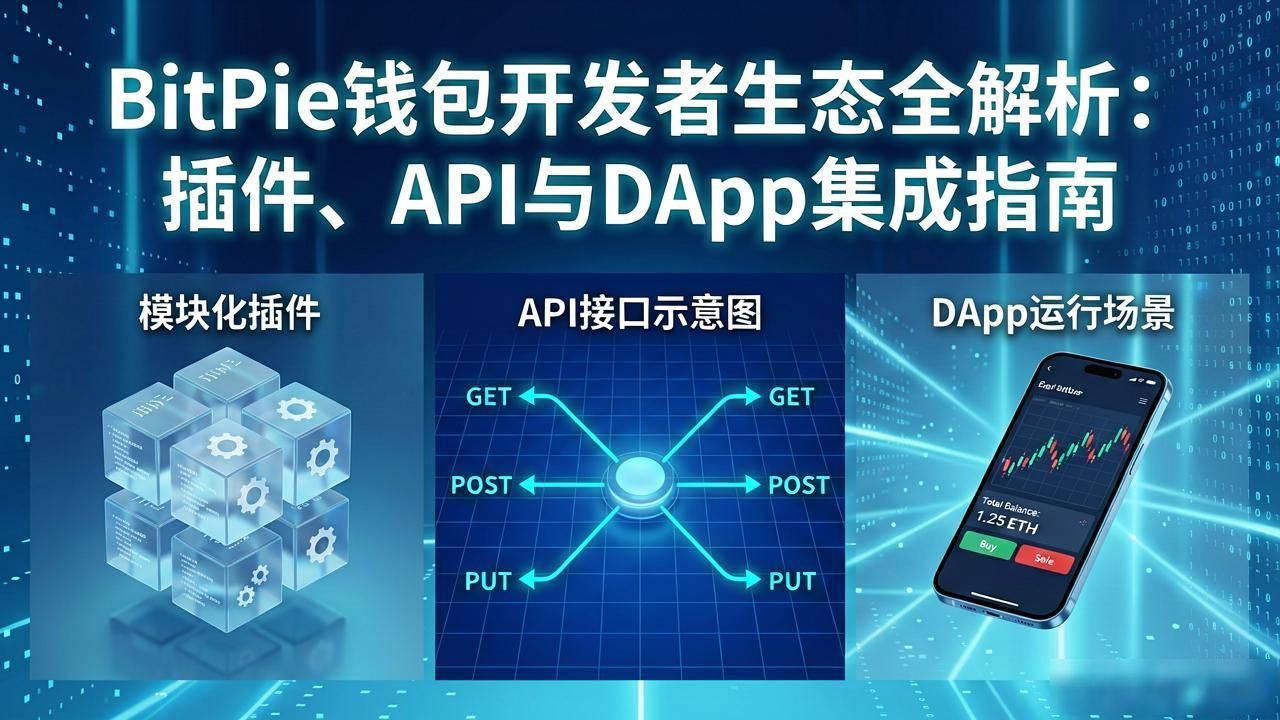 BitPie钱包开发者生态全解析：插件、API与DApp集成指南