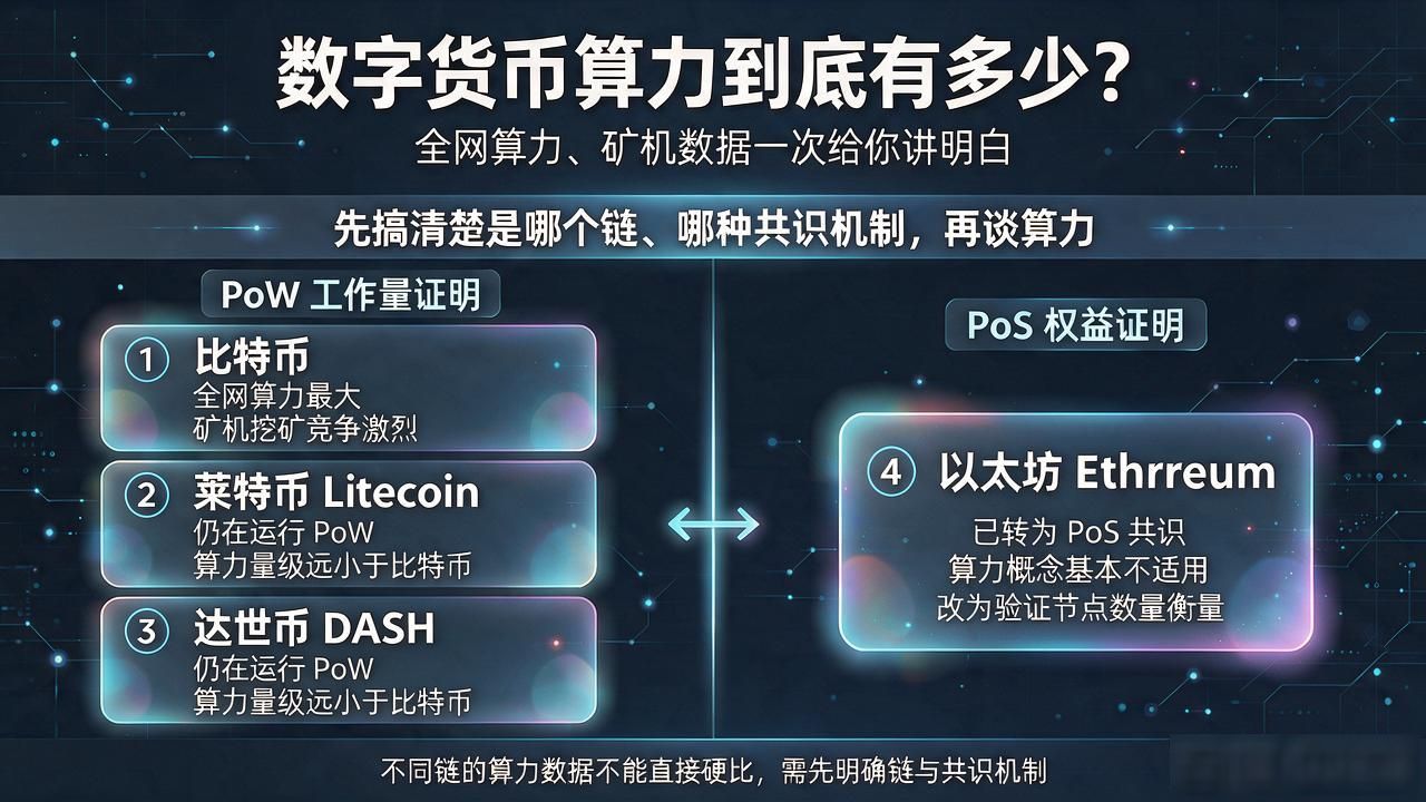 数字货币算力到底有多少？全网算力、矿机数据一次给你讲明白
