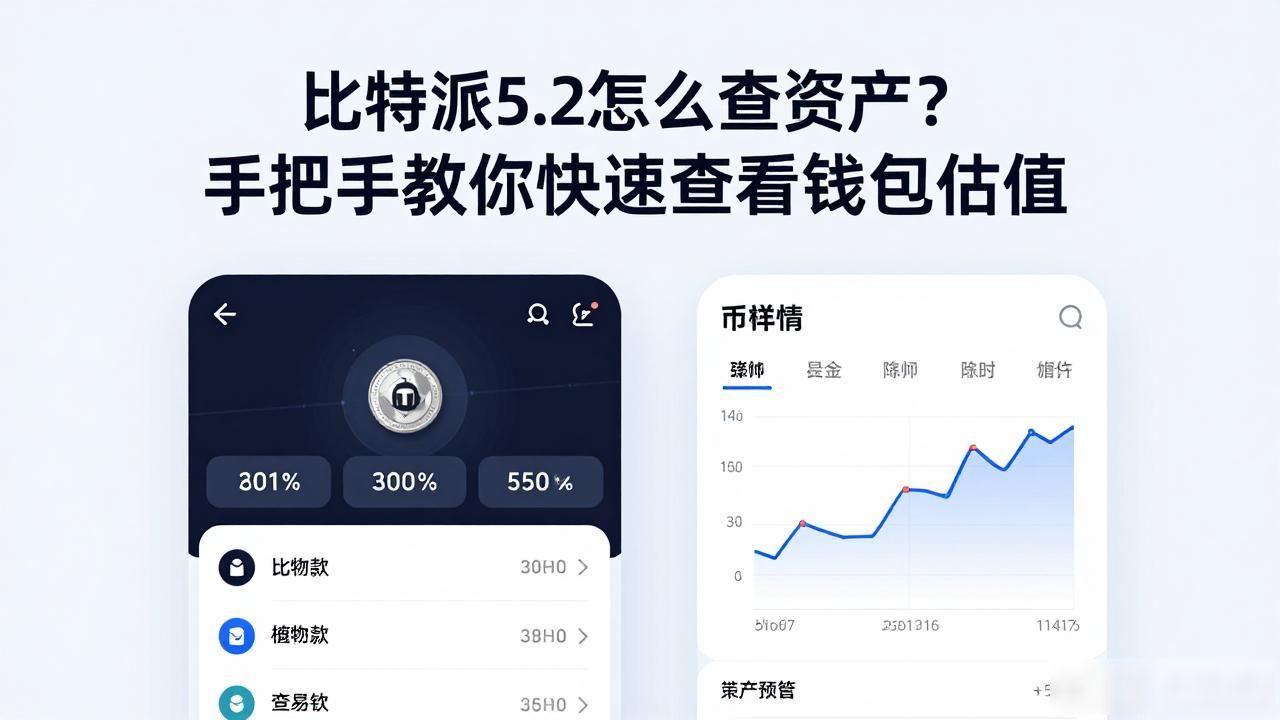 比特派5.2怎么查资产？手把手教你快速查看钱包估值