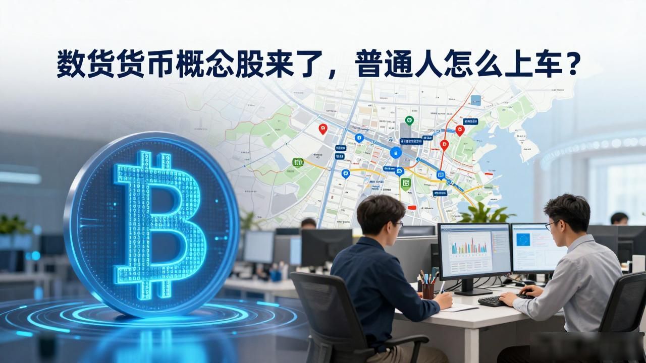 数字货币概念股来了，普通人怎么上车？