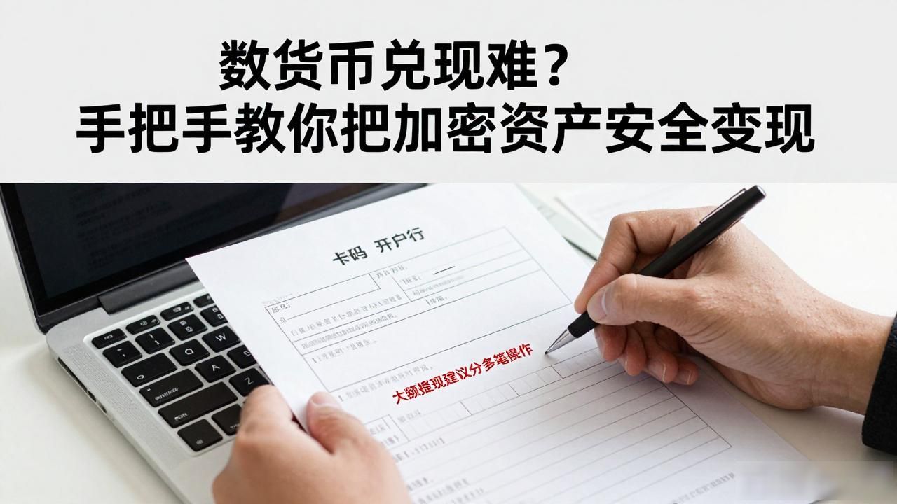 数字货币兑现难？手把手教你把加密资产安全变现