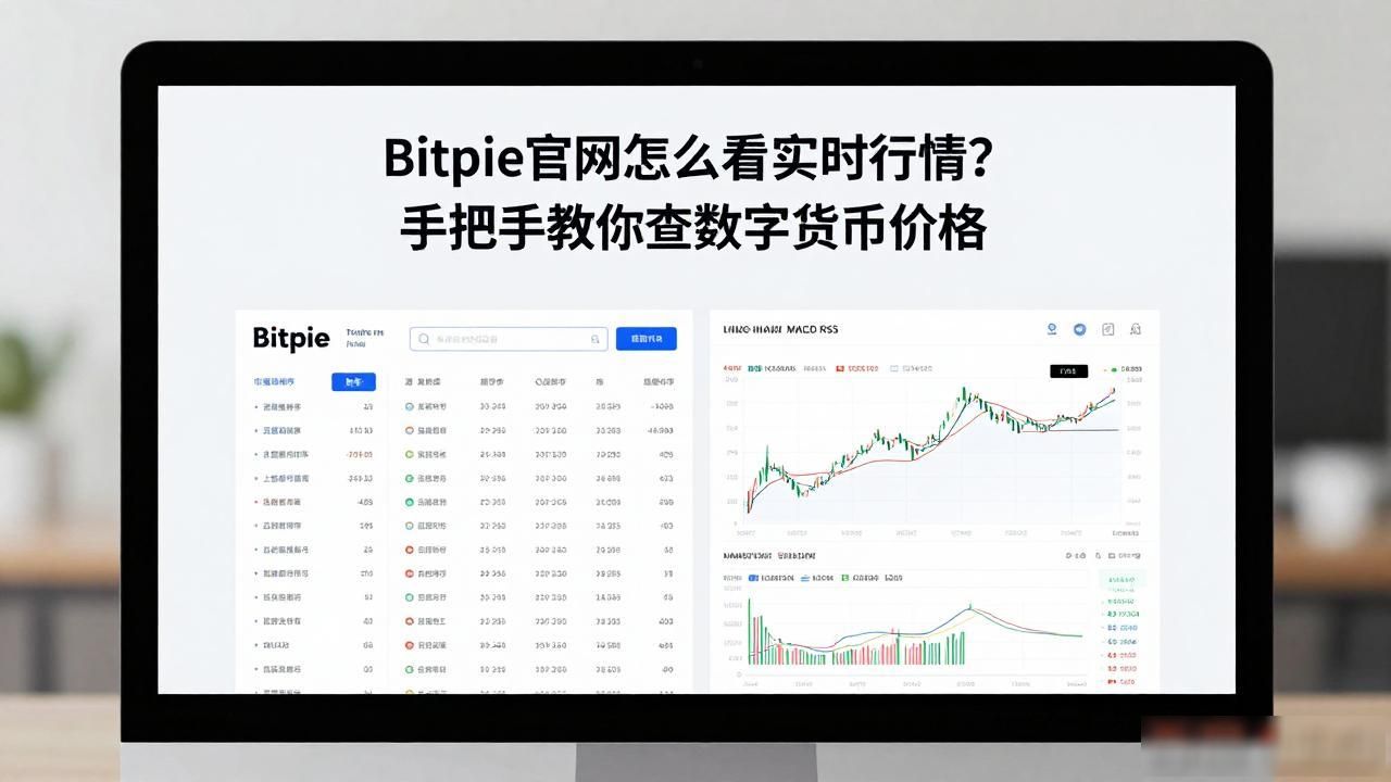 Bitpie官网怎么看实时行情？手把手教你查数字货币价格