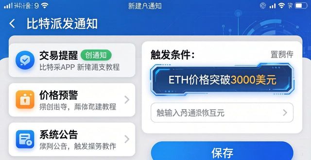 比特派通知创建教程