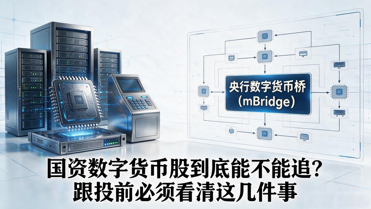 国资数字货币股到底能不能追？跟投前必须看清这几件事