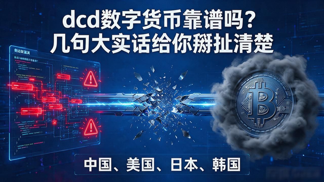 dcd数字货币靠谱吗？几句大实话给你掰扯清楚