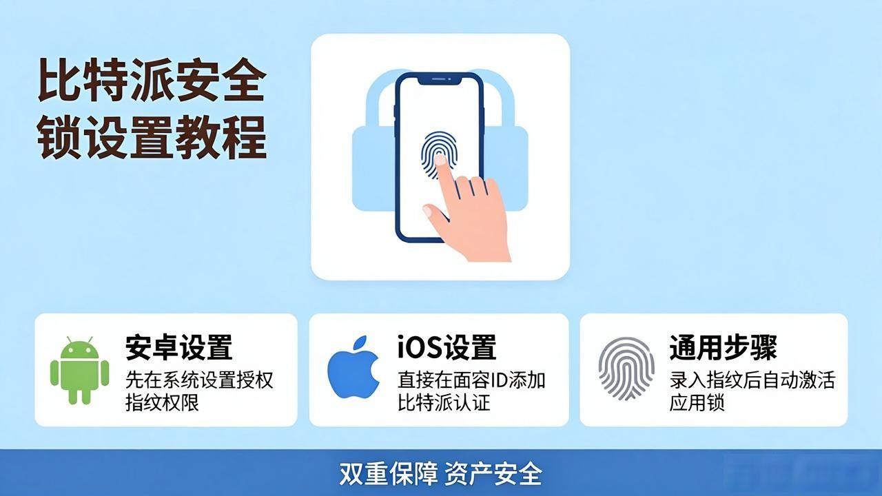 比特派钱包怎么设置访问权限 安全锁功能教程