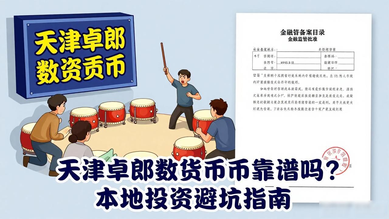 天津卓郎数字货币靠谱吗？本地投资避坑指南