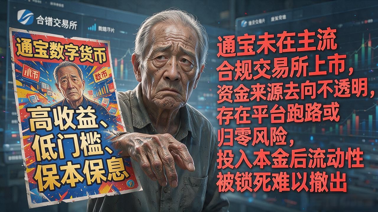 通宝数字货币怎么样？靠不靠谱，普通人到底能不能碰
