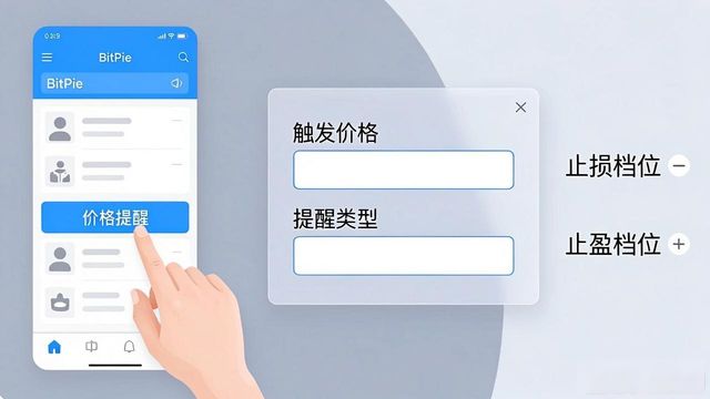 比特派设置投资提醒教程