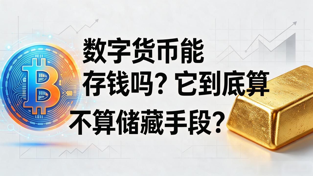数字货币能存钱吗？它到底算不算储藏手段