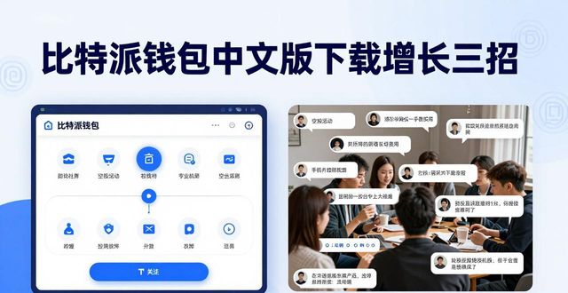 比特派钱包中文版下载增长三招