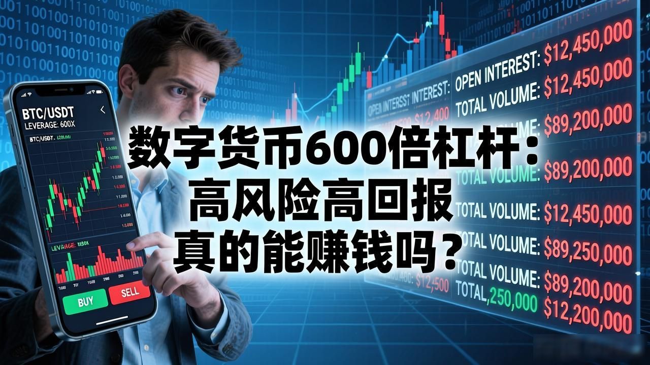 数字货币600倍杠杆：高风险高回报真的能赚钱吗？