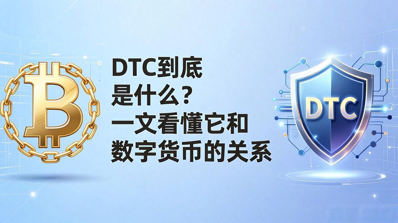 DTC到底是什么？一文看懂它和数字货币的关系
