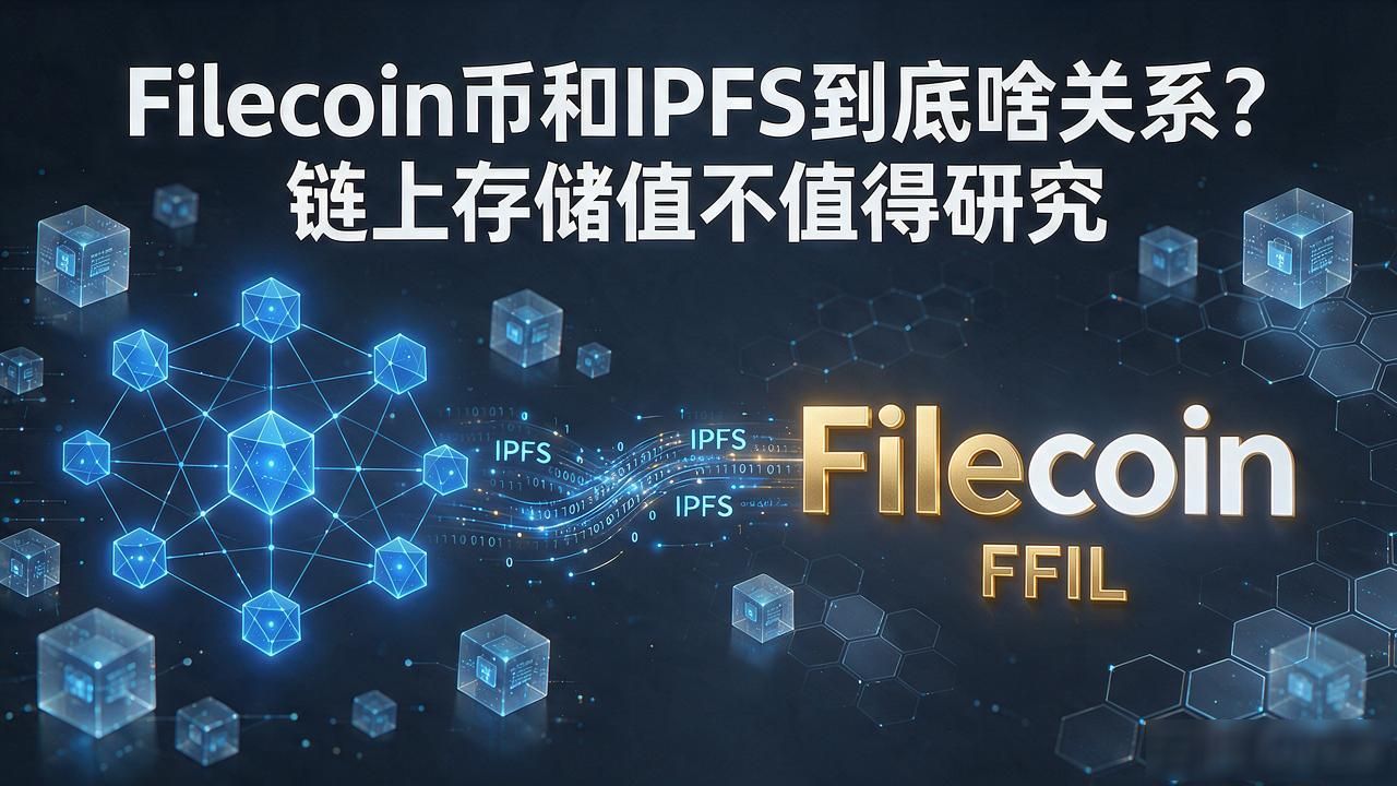 Filecoin币和IPFS到底啥关系？链上存储值不值得研究