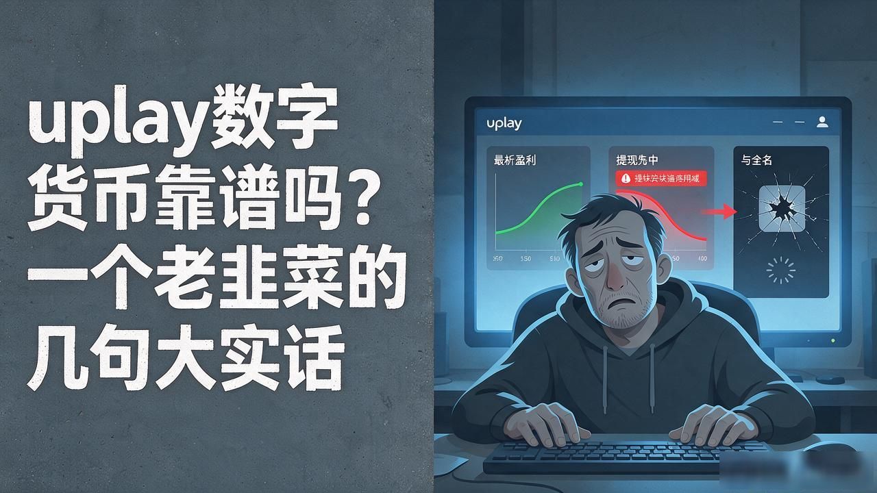 uplay数字货币靠谱吗？一个老韭菜的几句大实话