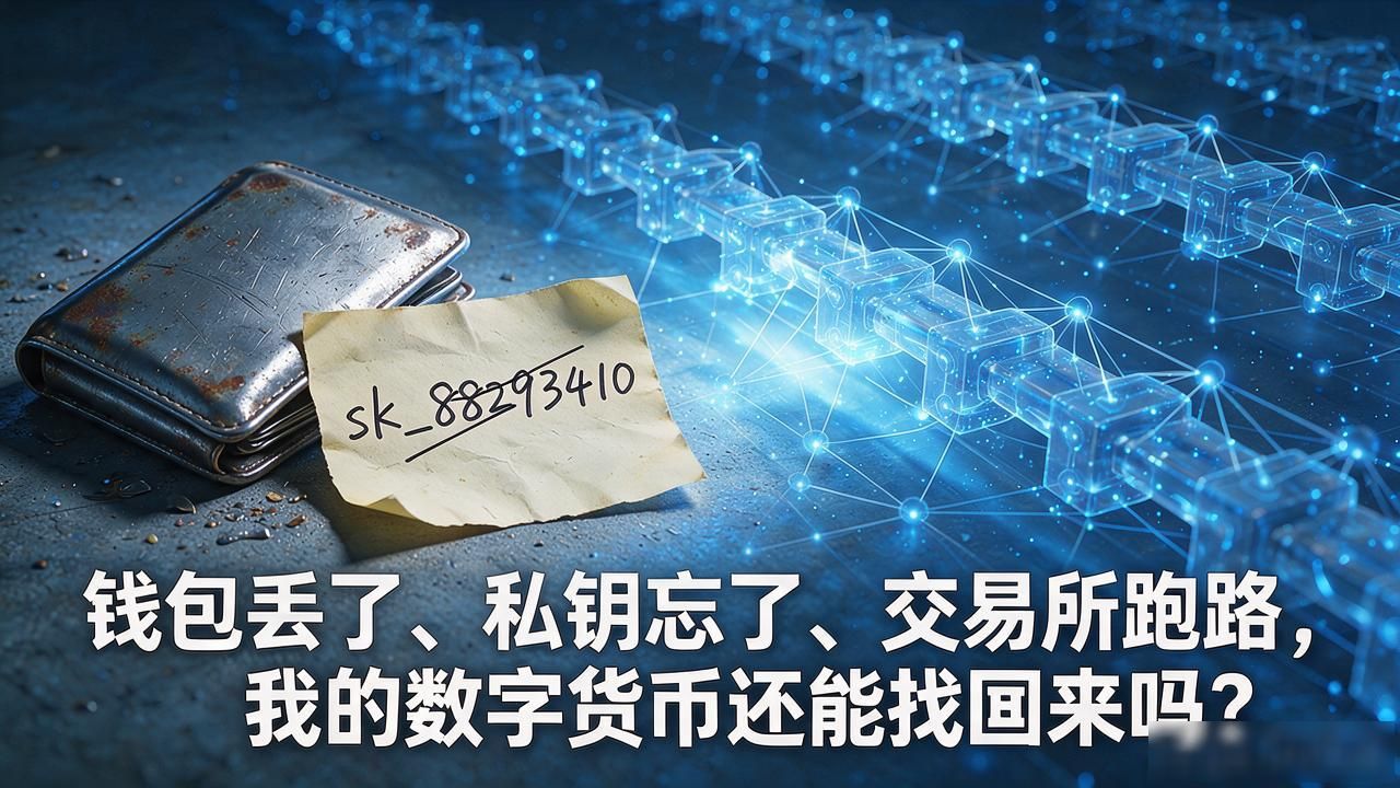 钱包丢了、私钥忘了、交易所跑路，我的数字货币还能找回来吗