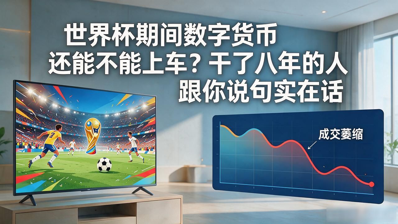 世界杯期间数字货币还能不能上车？干了八年的人跟你说句实在话