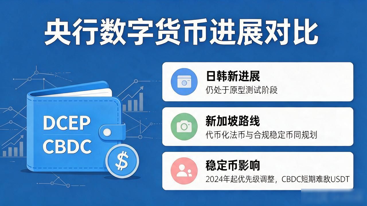各国央行数字货币进展对比，DCEP和CBDC谁先落地