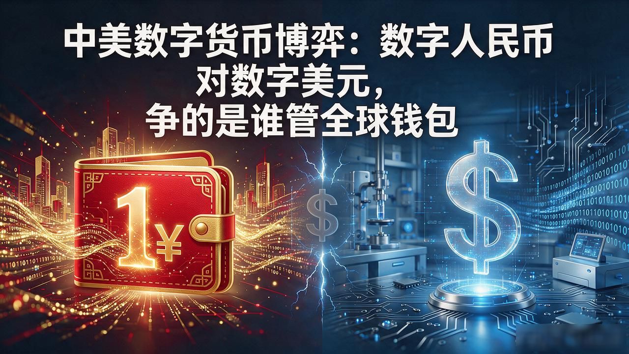 中美数字货币博弈_美元霸权数字时代_数字人民币跨境结算