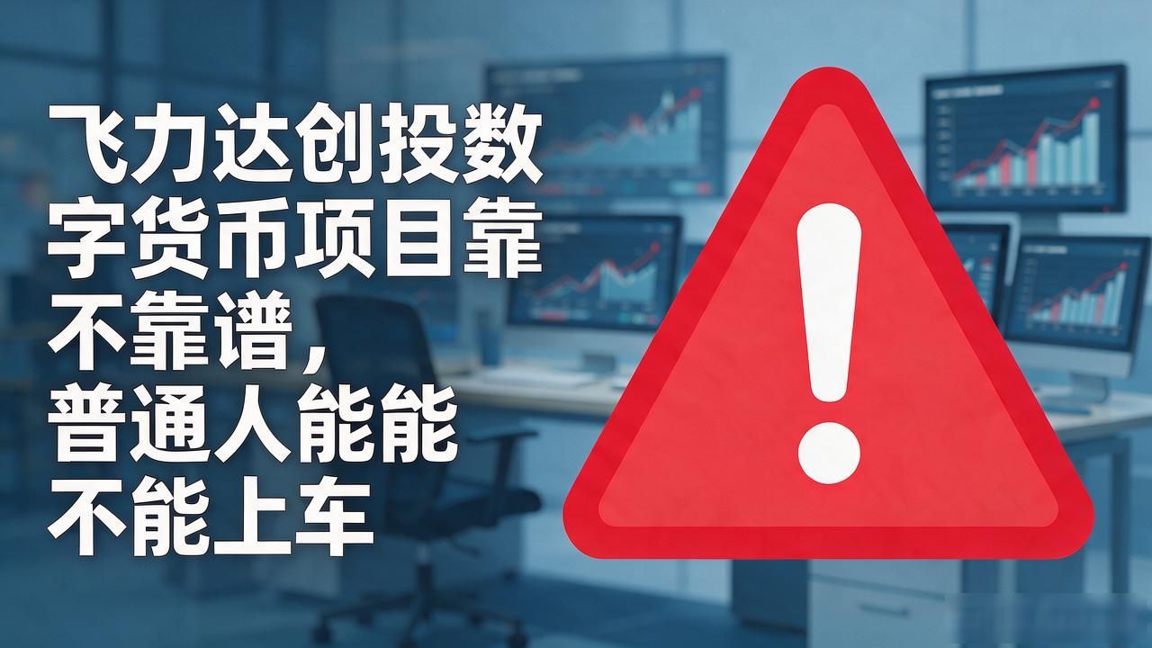 飞力达创投数字货币项目靠不靠谱，普通人能不能上车