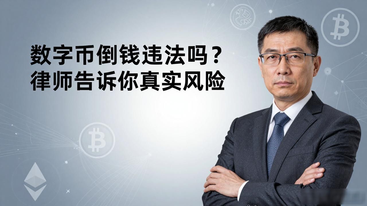 数字货币倒钱违法吗？律师告诉你真实风险