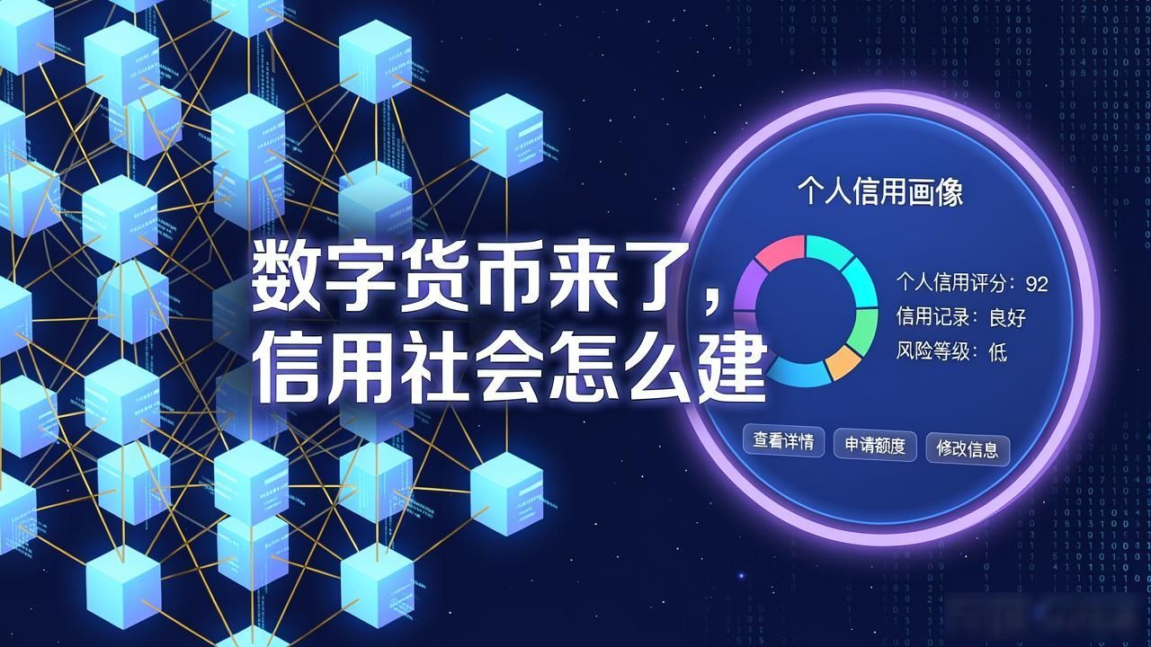 数字货币时代的新型信用体系构建_数字货币到信用社会_数字货币对社会信用体系的底层重构