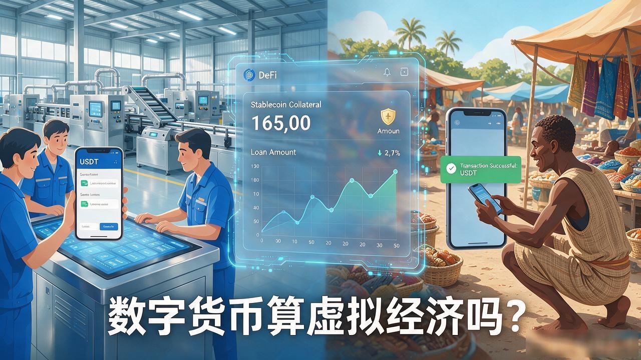 数字货币算虚拟经济吗？我实实在在用了三年，今天说点大实话