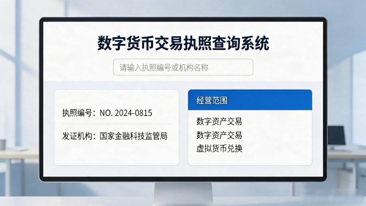 数字货币交易执照怎么查？这几个渠道别漏了