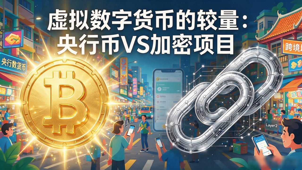虚拟数字货币的较量：央行币VS加密项目，2026年谁占上风