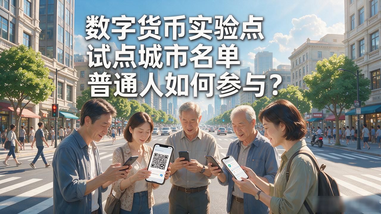数字货币实验点试点城市名单 普通人如何参与？