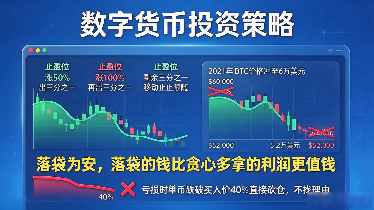 普通人怎么投数字货币不亏？个人投资策略与仓位管理实操指南
