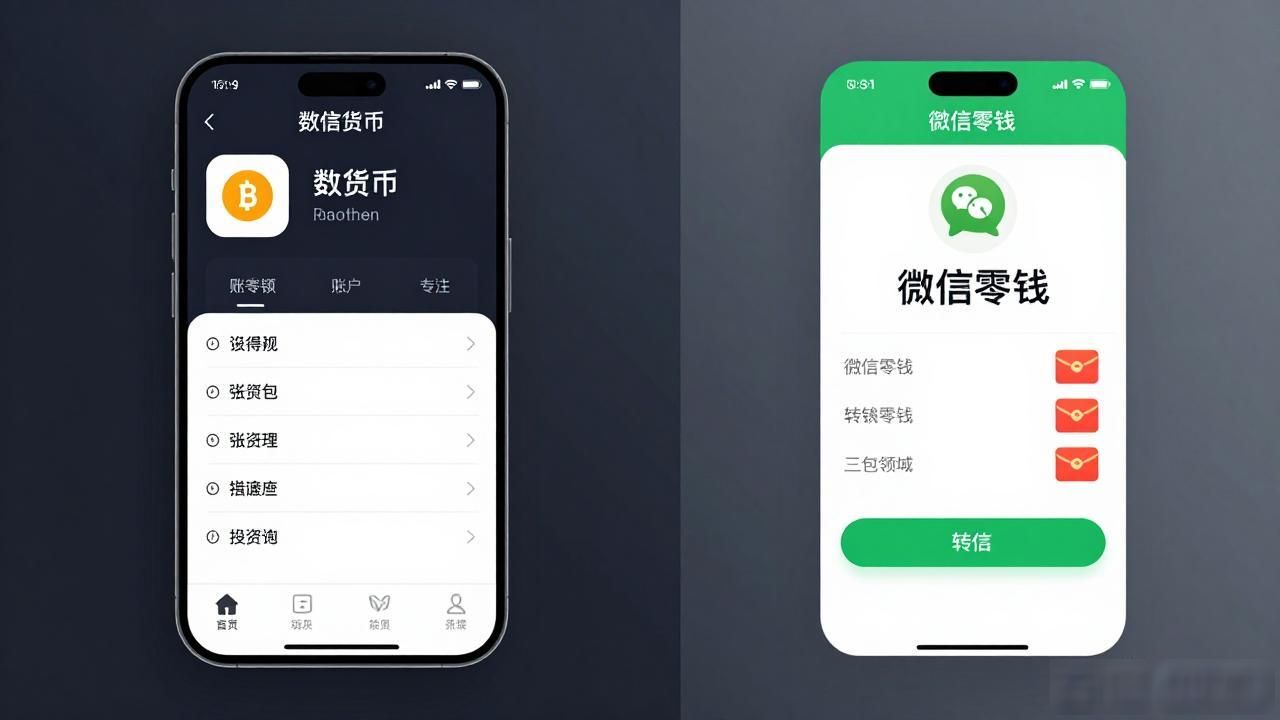 数字货币不是微信零钱，搞清楚两者区别再使用
