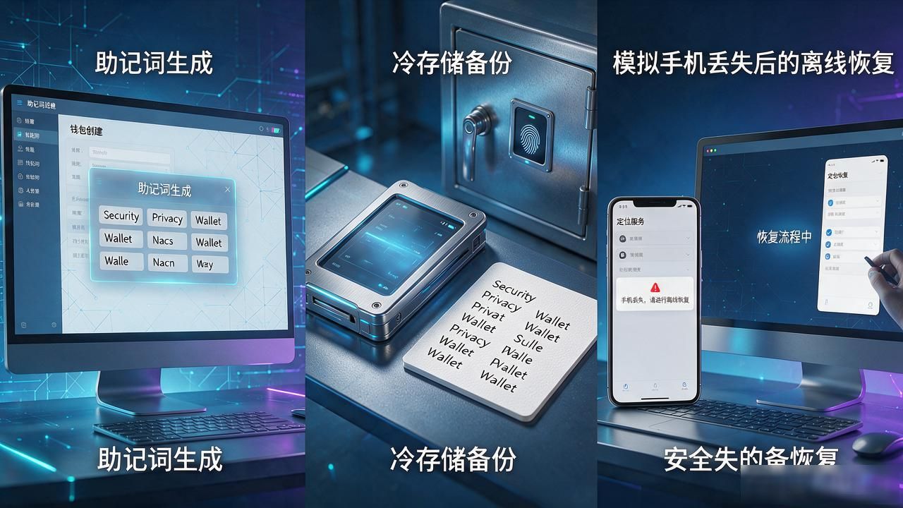 自建钱包助记词冷存储备份方法_数字货币实训模拟盘滑点控制技巧_数字货币的实训总结