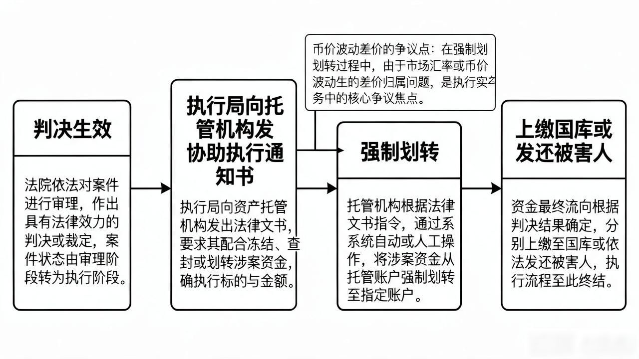 罚没数字货币_虚拟货币罚没法律依据_数字货币执行流程