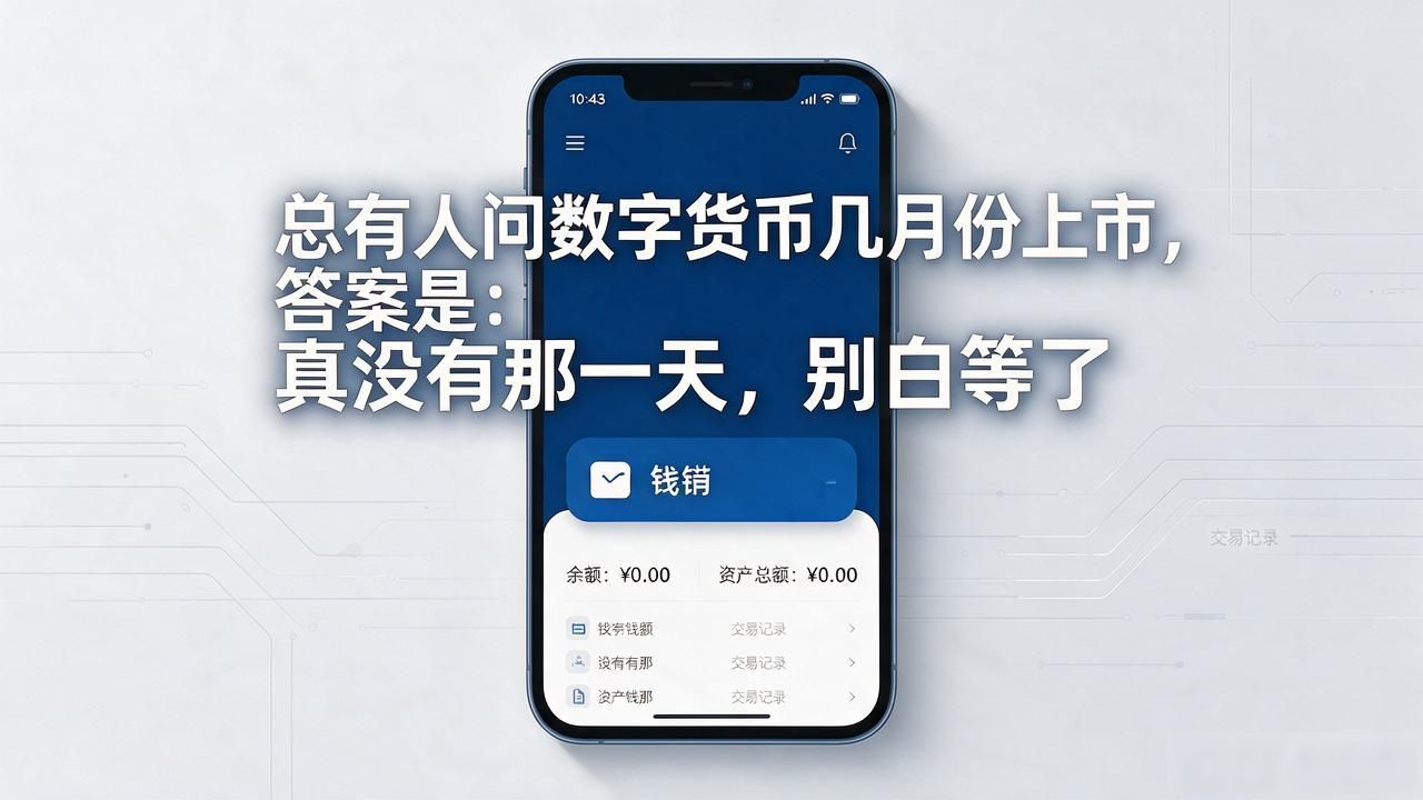 总有人问数字货币几月份上市，答案是：真没有那一天，别白等了