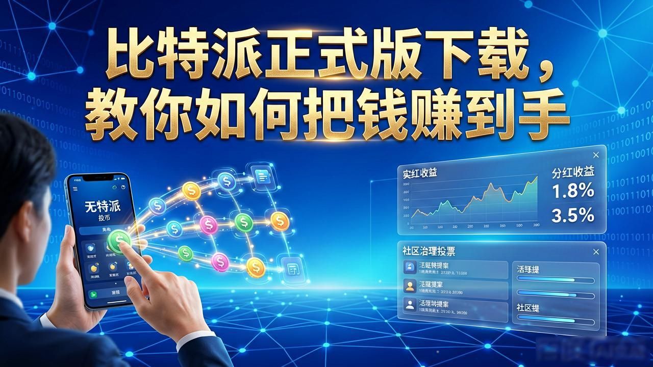 比特派正式版下载，教你如何把钱赚到手