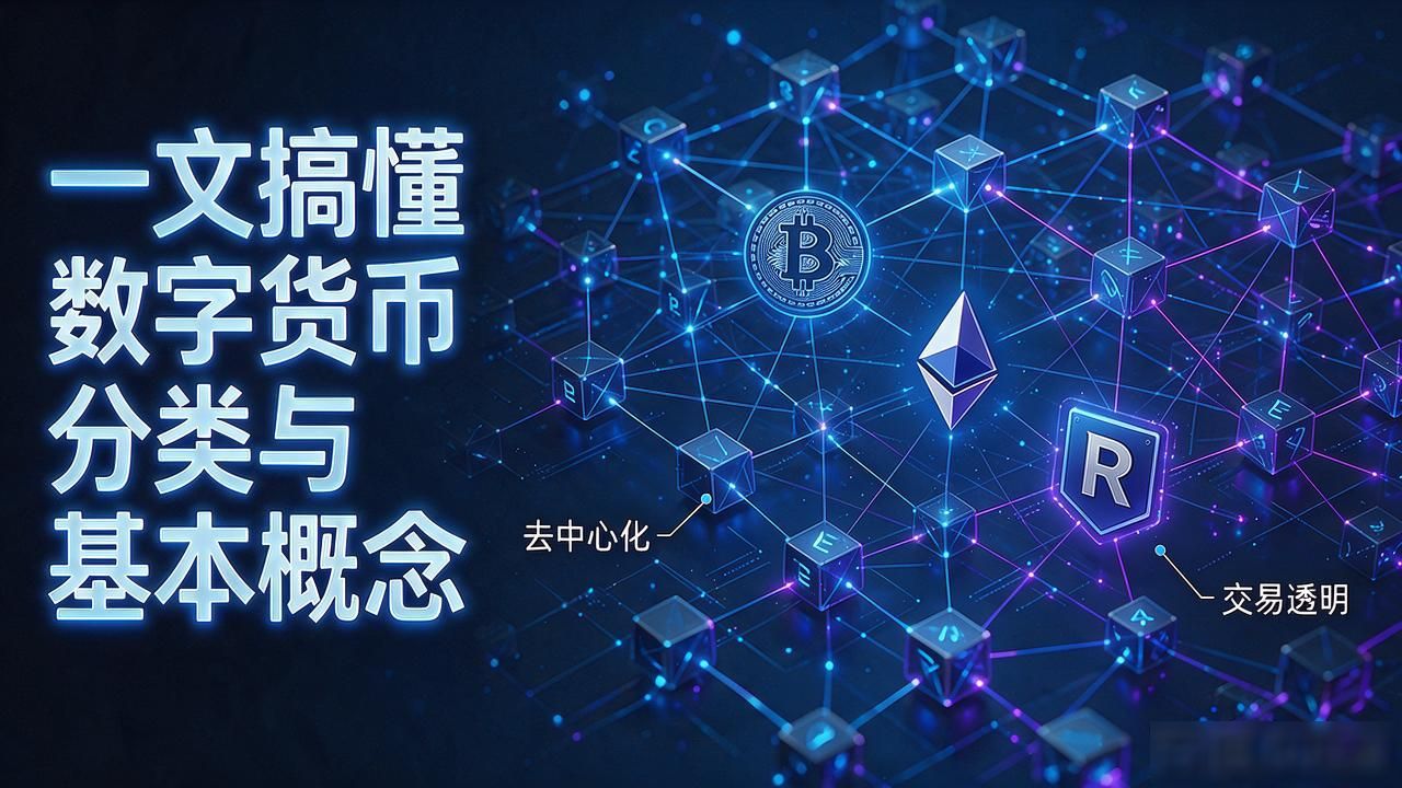 一文搞懂数字货币分类与基本概念