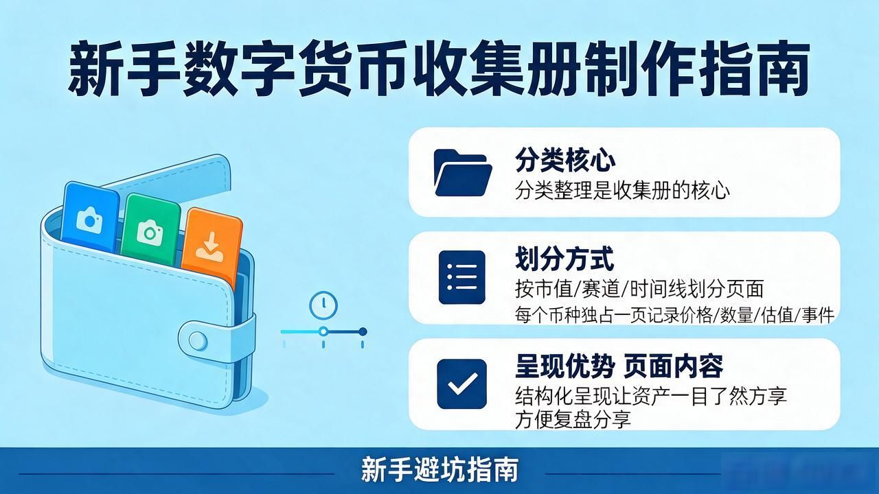 数字货币收集册怎么做？新手避坑指南