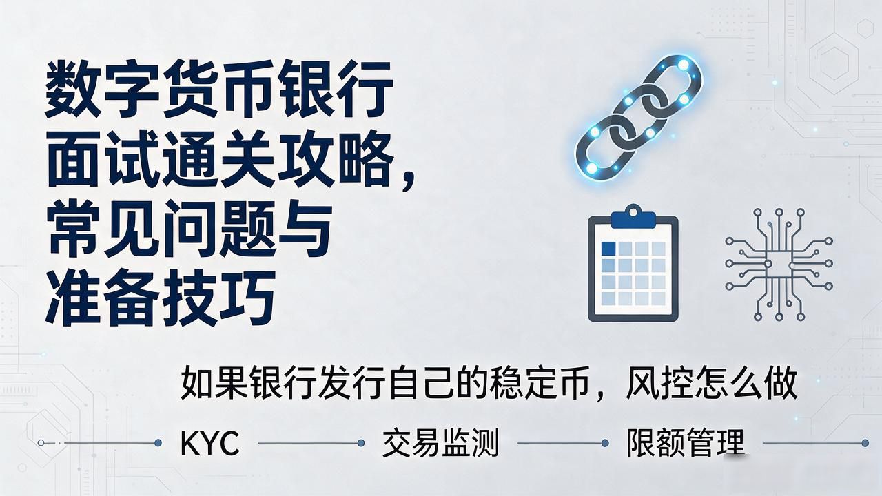 数字货币银行面试通关攻略，常见问题与准备技巧