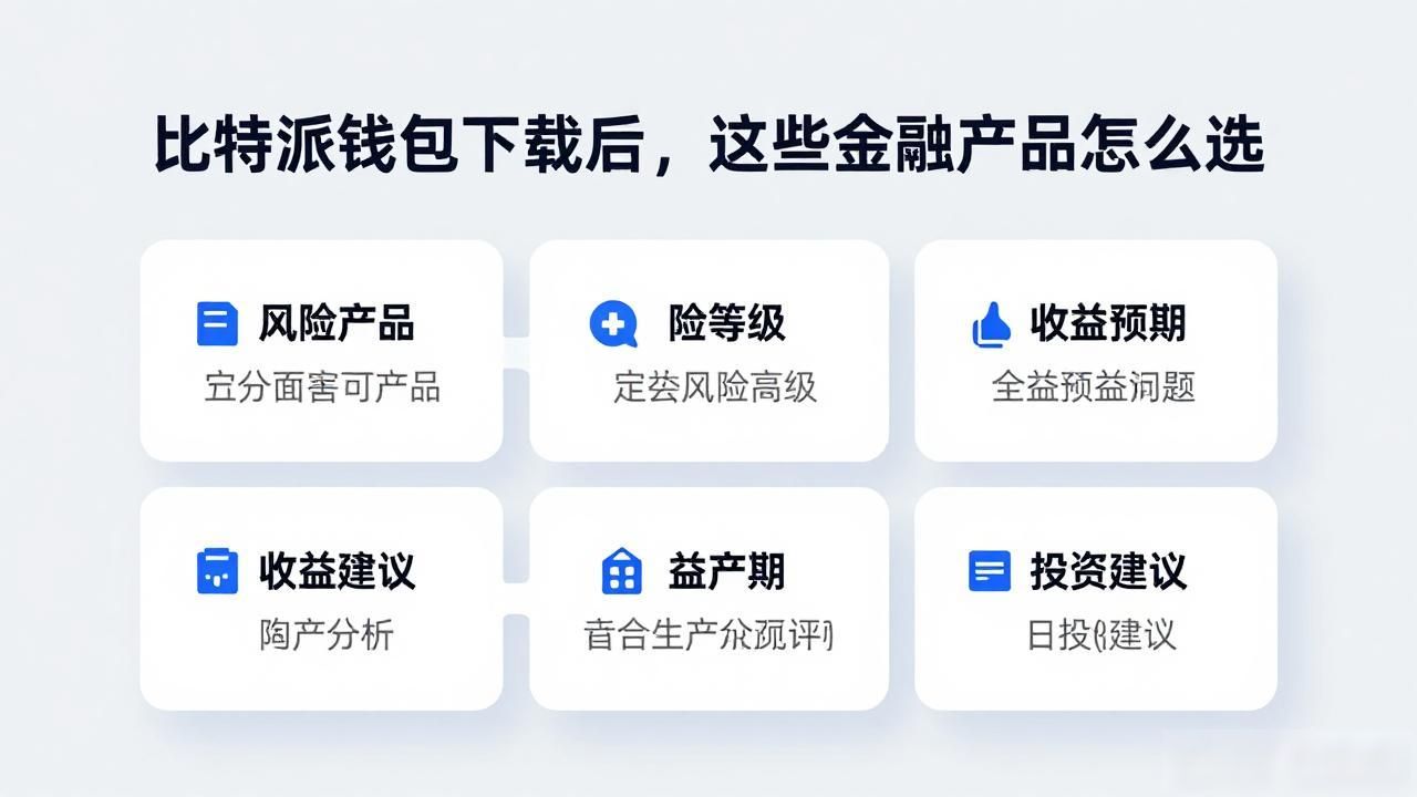 比特派活期理财_比特派钱包金融产品_比特派最新钱包app下载的金融商品分类与介绍