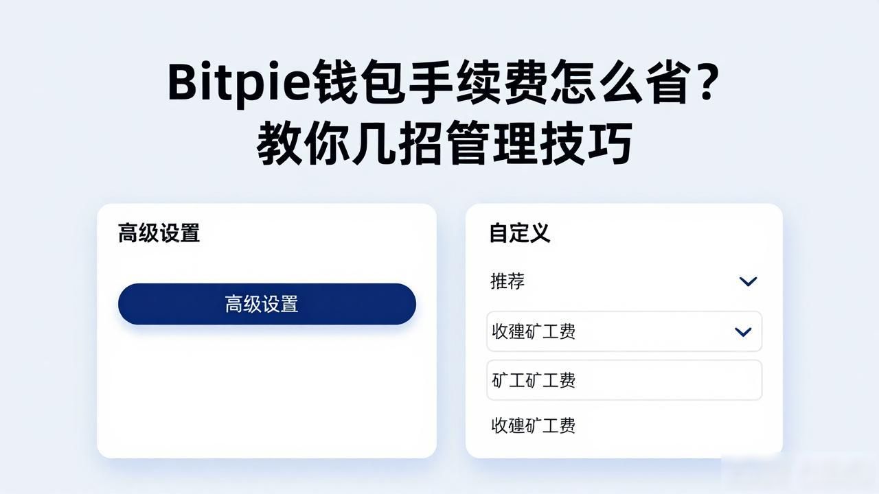 如何使用Bitpie钱包进行交易手续费管理？_Bitpie钱包节省交易手续费方法_Bitpie钱包自定义手续费技巧